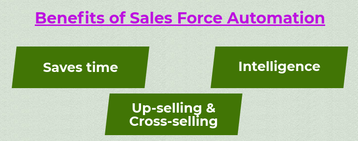 business needs Sales Force Automation