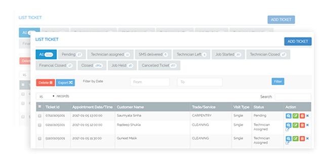 Tek product and services